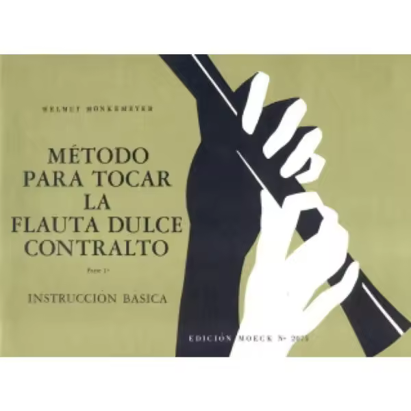 Método Flauta Alto Moeck Monkemeyer - 1