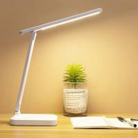 Lámpara De Mesa LED Recargable USB Plegable Con Protección Ocular Y Control Táctil 3 Modos Dimmer Para Dormitorio Y Lectura Miflame - details 0