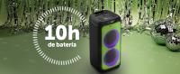 Vieta Pro Party 22 | Bluetooth, 500W,10 h de autonomía, USB, Micrófono inalámbrico, Función TWS, 2x Woofer de 6" y Tweeter, Leds RGB con Luces Flash. - details 3