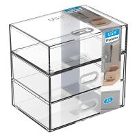 LILI HOME Cajoneras de Metacrilato Transparente - Variedad de Modelos y Tamaños ofrecen una solución moderna y práctica para almacenar una amplia gama de artículos, desde cosméticos y joyería hasta material de oficina y accesorios. - details 2