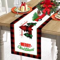 Corredor De Mesa En Forma De Coche De Navidad Santa Merry Christmas Decoración Para El Hogar 2024 Regalos De Navidad Natal Xmas 2025 - details 6