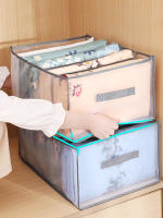 Caja De Almacenamiento Para Ropa Y Accesorios De Cama Organizador De Armario Estándar De Poliéster Resistente Al Humo Y Fácil De Plegar - details 2
