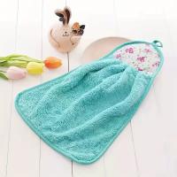 Toallas De Mano De Poliéster 3pcs Toalla De Tela De Coral Para Secar Manos Y Lavar Platos Uso Doméstico En Cocina Y Baño - details 0