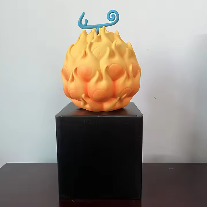 Figura De Acción One Piece Fruta Del Diablo Cursed Fruit Luffy Dark-Dark Fruit Colección Muñeca Modelo Juguetes Para Regalos De Navidad Tamaño Grande Unisex - 1