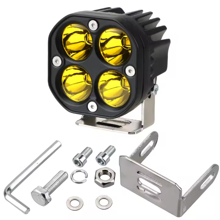 Spotlights LED Para Motocicleta 10-32V 3 Pulgadas DRL Luz De Trabajo Para Automóvil Accesorios 4x4 Offroad Faros Antiniebla - 1
