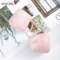 KEMORELA Taza De Café Creativa De Cerámica Con Borde Dorado 400ml Ideal Para Desayuno Regalo De Vacaciones Taza De Mano - details 3