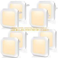 Lámpara LED Mini De Noche Plug in Dimmable Energía Ahorro Válvula Cuadrada Luz Bajo Gabinete Cocina Sala De Estar Aislar WC - details 3