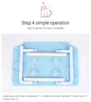 Nueva Hamaca Para Gato Con Asiento De Ventana Solar Lavable Desmontable Cama Para Mascotas Accesorios Para Dormir Con Soporte De Sución - details 5