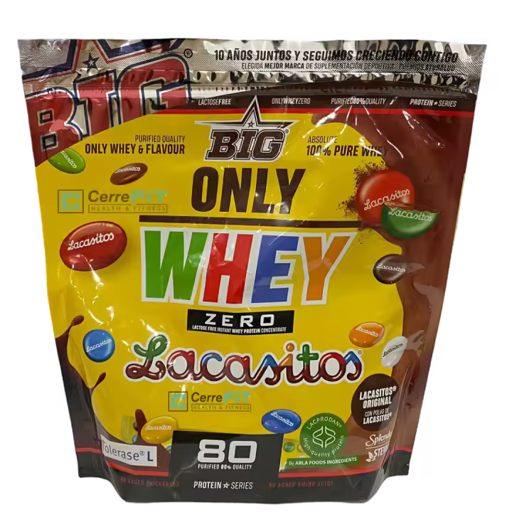 Only Whey Zero 250g - Big / sin lactosa / baja en grasas / deliciosa - 1