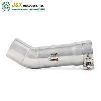 Escape Slip on FZ800 Para Yamaha FZ8N FZ8 FZ800 2010-2015 Muffler De Escape Universal Material De Acero Inoxidable 304 O Fibra De Carbono - details 1