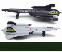 Modelo De Avión De Combate SR-71 Blackbird American Reconnaissance Con Sonido Y Luz Metal Diecast Para Coleccionistas Edad Recomendada 14+ - details 16