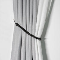 2/4Pcs Atascadores De Cortina De Algodón Y Cuerda Decorativos Accesorios Para Habitación Tipo De Cierre De Cortina - details 5