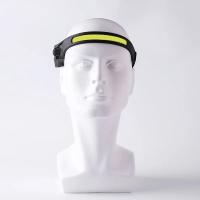 Linterna Frontal Recargable USB Impermeable Para Camping Y Pesca Lámpara De Trabajo Con Batería Integrada COB+LED Inducción - details 32