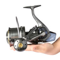 DEUKIO Jigging Spinning Reel Serie Larga 8000 10000 12000 8+1BB Pesca En El Mar Y Río Con Arrastre Máximo De 44LB Carrete De Agua Salada - details 0