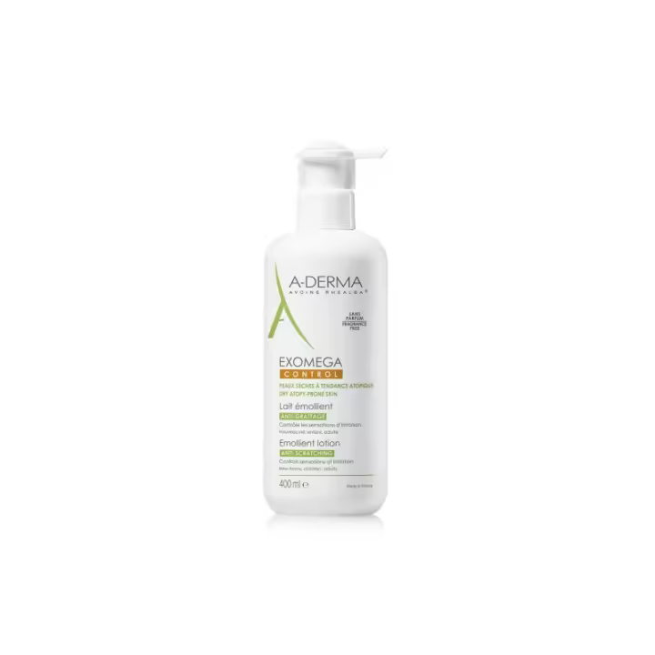 A-DERMA EXOMEGA CONTROL LECHE EMOLIENTE 400 ML. - 1
