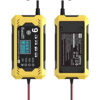 Cargador De Batería Para Coche Y Motocicleta Táctil 12V 8A 10A Con Pantalla LCD Digital Reparación De Pulso Cargador Inteligente Y Rápido - details 10