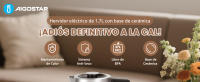 AIGOSTAR Hervidor de agua inteligente con control de temperatura y función mantener caliente, 2200 W, 1,7 L de acero inoxidable y vidrio, revestimiento cerámico antical, libre de BPA, para hogar, oficina y fiestas - details 0