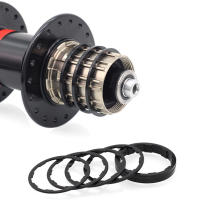 3pcs Juego De Anillas Para Bicicleta Freewheel 1/1.5/2/1.85/2.18/2.35mm Espaciador De Eje Inferior Pieza De Hub De Bicicleta - details 1