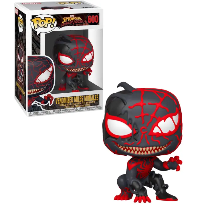 Funko Pop Marvel Max Venom Miles Morales 600 - Figura Coleccionable - 1