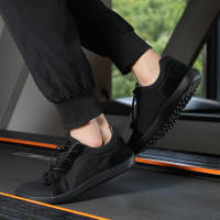 Zapatillas De Entrenamiento Cruzadas Para Hombres Y Mujeres Minimalistas Con Suela Dispersa Y Amplio Toque Material Superior De Tejido Sin Protección Metálica O Impermeable Cómodas Y De Talla Verdadera - details 16
