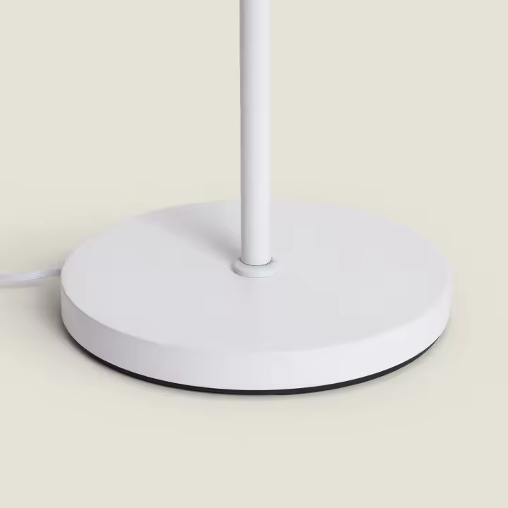 Ledkia Lámpara de Pie Ratán y Metal ILUZZIA - Diseño Único y Elegante - 1