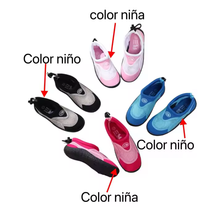Escarpines infantil . Zapatillas de Agua Secado Rápido niños  Zapatos de Playa Barefoot Calzado Minimalista Zapatillas para Deporte Trail Natación y Acuáticos ,Zapatos de Agua infantil Escarpines Deportes Acuáticos Zapatos de Playa Calzado Surf Escarpines - 1