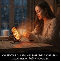 SPARK MINI CALEFACTOR DE CUARZO 360º - CALOR INSTANTÁNEO 250W - details 1