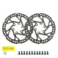 NFOX 160 Accesorios Para Bicicleta Freno De Disco De 203mm 140mm 180mm 2.3mm Adecuado Para Montaña Carretera Motos Ciclismo - details 7