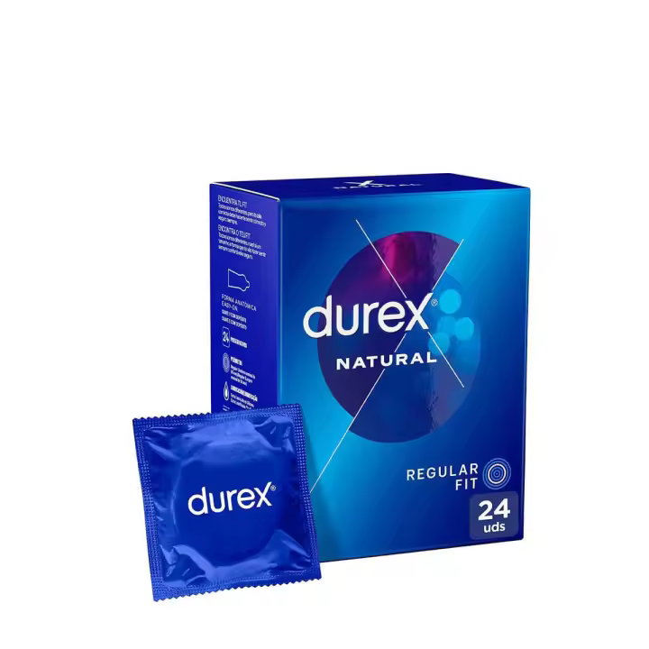 Durex natural plus easy on 24 preservativos - 1