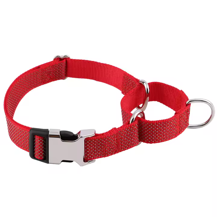 Correa Reflectante De Nylon Para Perros Ajustable Anti-Puñetazos Para Pequeños Medianos Y Grandes Para Caminar Y Entrenamiento - 1