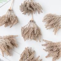 6Pcs Falsas Trigo Dorado Para Decoración De Árbol De Navidad Casa Boda Arco Accesorios Plantas Artificiales Otoño Rama De Plástico Para Fotografía - details 5