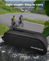 Bolsa De Marco De Bicicleta PHMAX Gran Capacidad Impermeable Accesorios De Bicicleta Para Ciclismo Negro Adecuado Para Mountain Bike Y Road Bike - details 9