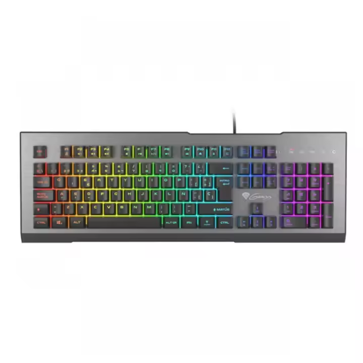 Teclado Gaming RGB Genesis Rhod 500 - Aluminio Fundido a Presión, Retroiluminación RGB, Software Avanzado - 1