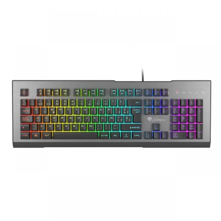 Teclado Gaming RGB Genesis Rhod 500 - Aluminio Fundido a Presión, Retroiluminación RGB, Software Avanzado - 1