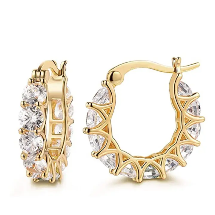 Pendientes de mujer con diseño de galvanoplastia, pendientes de moda, Regalos para Madres y Novias. - 1