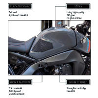 Protector De Tanque De Combustible Para Yamaha MT-09 2021-2024 Antideslizante Resistente Al Agua Pegatina De Almohadilla Para Moto - details 1