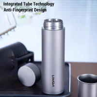 Botella De Agua LIXADA Ligera Y Aislada Pequeña Metal Termo Puro Ti Doble Capa Con Filtro De Té Para Actividades Al Aire Libre - details 10