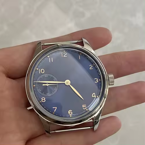 Reloj Mecánico De Moda Simple Para Hombre 42mm Resistente Al Agua Acero Inoxidable Lujo Movimiento Tianjin ST3600 Con Corrección De Tiempo Manual - 1