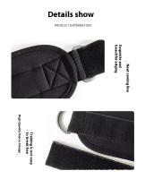 Strap De Ankle Ajustable Para Fitness Con D-Ring Soporte De Cuff Para Ejercicios De Pierna En El Gimnasio Con Hebilla Seguridad Abductores Deportes Guardia - details 2