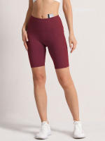 Shorts De Cintura Alta 2XXL Para Mujer En 16 Colores Estilo Fitness Con Bolsillos Y Compresión Ropa Deportiva Casual De Verano Nylon - details 18