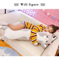 Cojín De Peluche De Gato Para Niños Juguete Suave Y Cálido Regalo De Cumpleaños Animal De Peluche Long Cat Para Niños Y Niñas - details 4