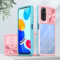 Funda Transparente Antigolpes Para Redmi Note 12 11 10 9 11E 11S 10T 4G 5G pro Max Con Protección De Cámara Slide Metal Compatible Con XIAOMI - details 6