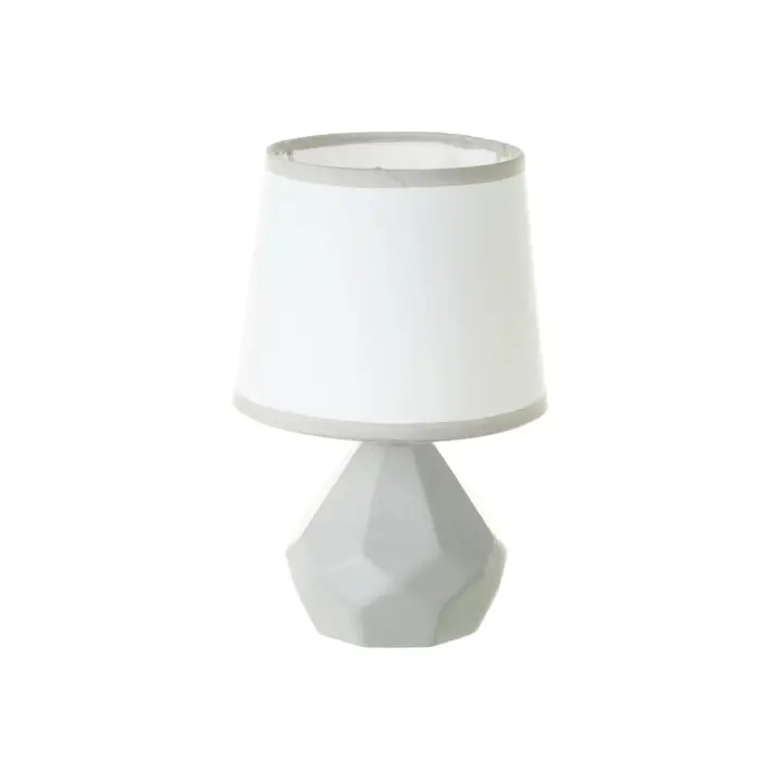 PLUSHOME - Lámparas de Cerámica en Variedad de Colores: Beige, Gris, Plata, y Terracota, Dimensiones desde 15x15x24 cm hasta 23x12x34 cm - 1