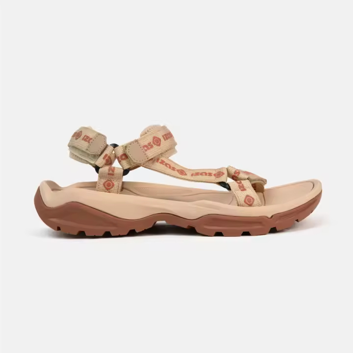 Izas - Sandalias Deportivas Unisex Adulto NARA - Color Almendra - Triple cierre - Suela Antideslizante EVA - Cuero Resistente Confort Total - Talla Grande (Se Recomienda Una Talla Menos) Tallas 36-46 - 1