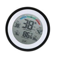 Termómetro Y Higrómetro Digital Mini Medidor De Temperatura Y Humedad Con Pantalla De Tendencia Maximo Y Minimo Valor Medición Indoor °C/°F - details 6
