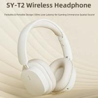 Auriculares inalámbricos con Orejeras de piel blanda plegables y portátiles - details 0