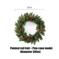 Bandeja Decorativa De Navidad 2024 Con Santa Claus Snowman Y Ciervo Colgante Para Decoración De Puerta En Casa Adornos Navideños Noel - details 14