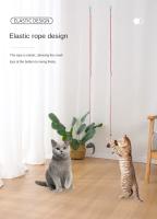 Juguete Para Gatos 7pcs Aleatorio Con Disco Colgante Adhesivo Y Cordón Elástico Telescopio Para Divertir a Los Gatos Accesorios Para Gatos - details 9