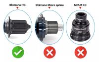 SUNSHINE Cassette De Bicicleta MTB Freewheel Aluminio 8S 9S 10S 11S 12S 11V 12V 42/46/50T 52T Compatible Con M5100 M6100 M7100 HG Hub - details 1