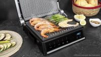 Parrilla Eléctrica Rock'nGrill 2000W Ajuste de Tiempo y Temperatura | Apertura 180º | Placas Extraíbles | Lavavajillas | Bandeja Recogegrasas | Ideal para Asar Cecotec - details 5